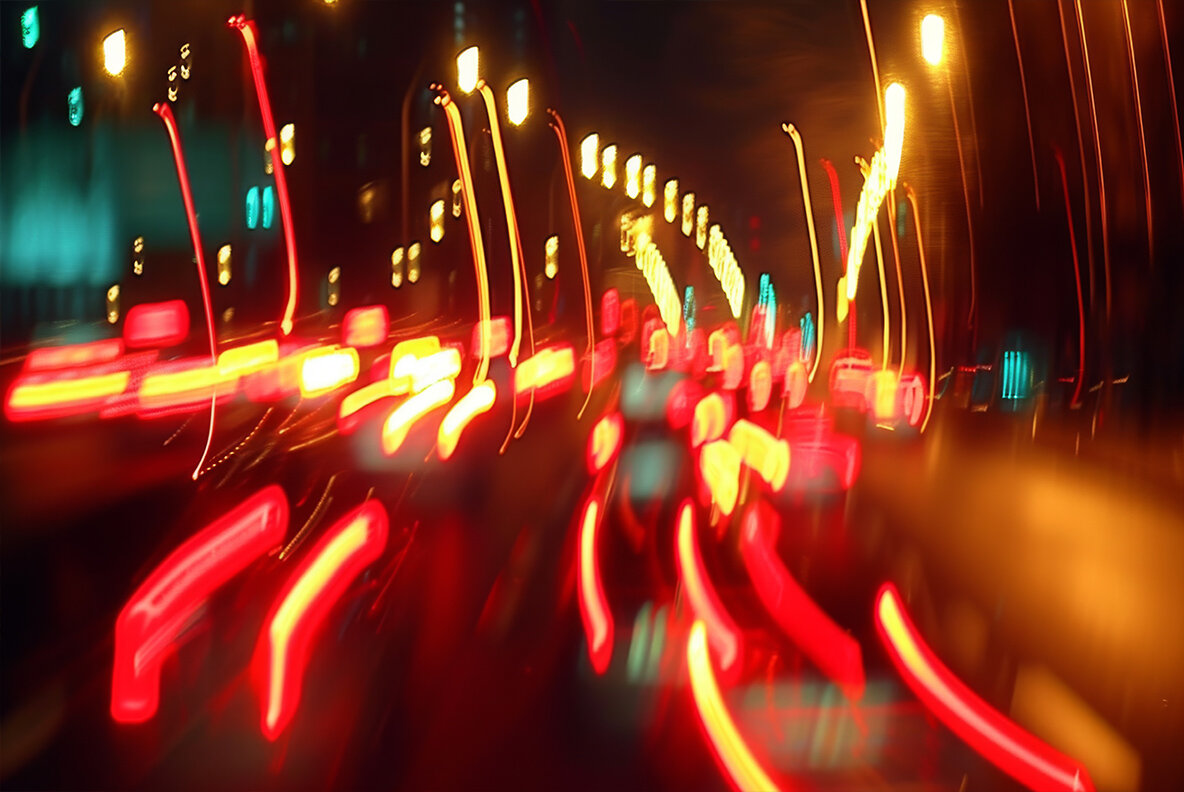 Motion Curvy Urban Road 13