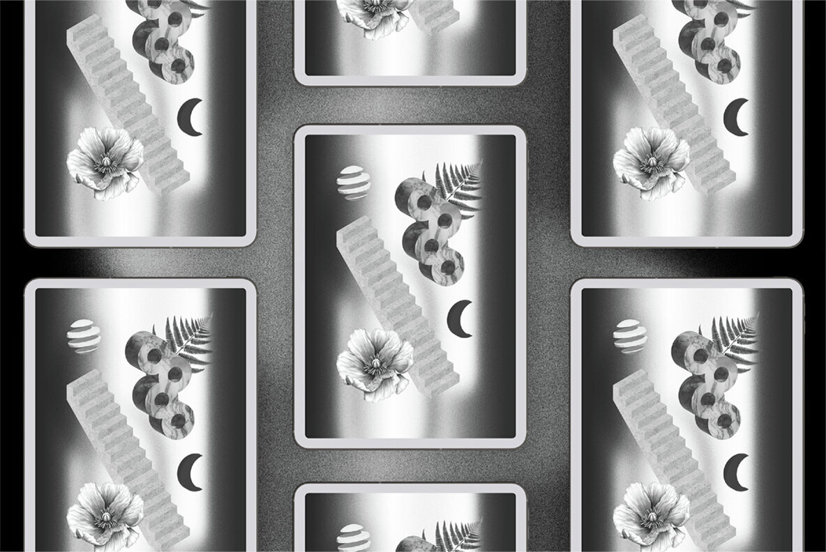 DARK BRUTALISM 3D Elements 3