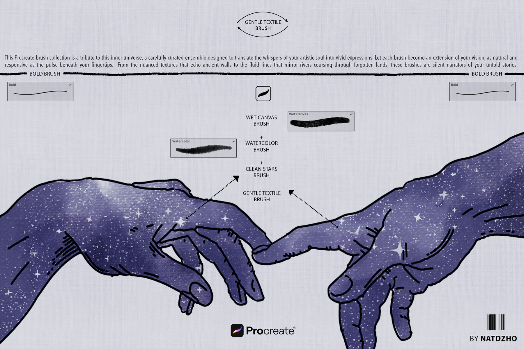 Mixed Media Procreate Brushes 2