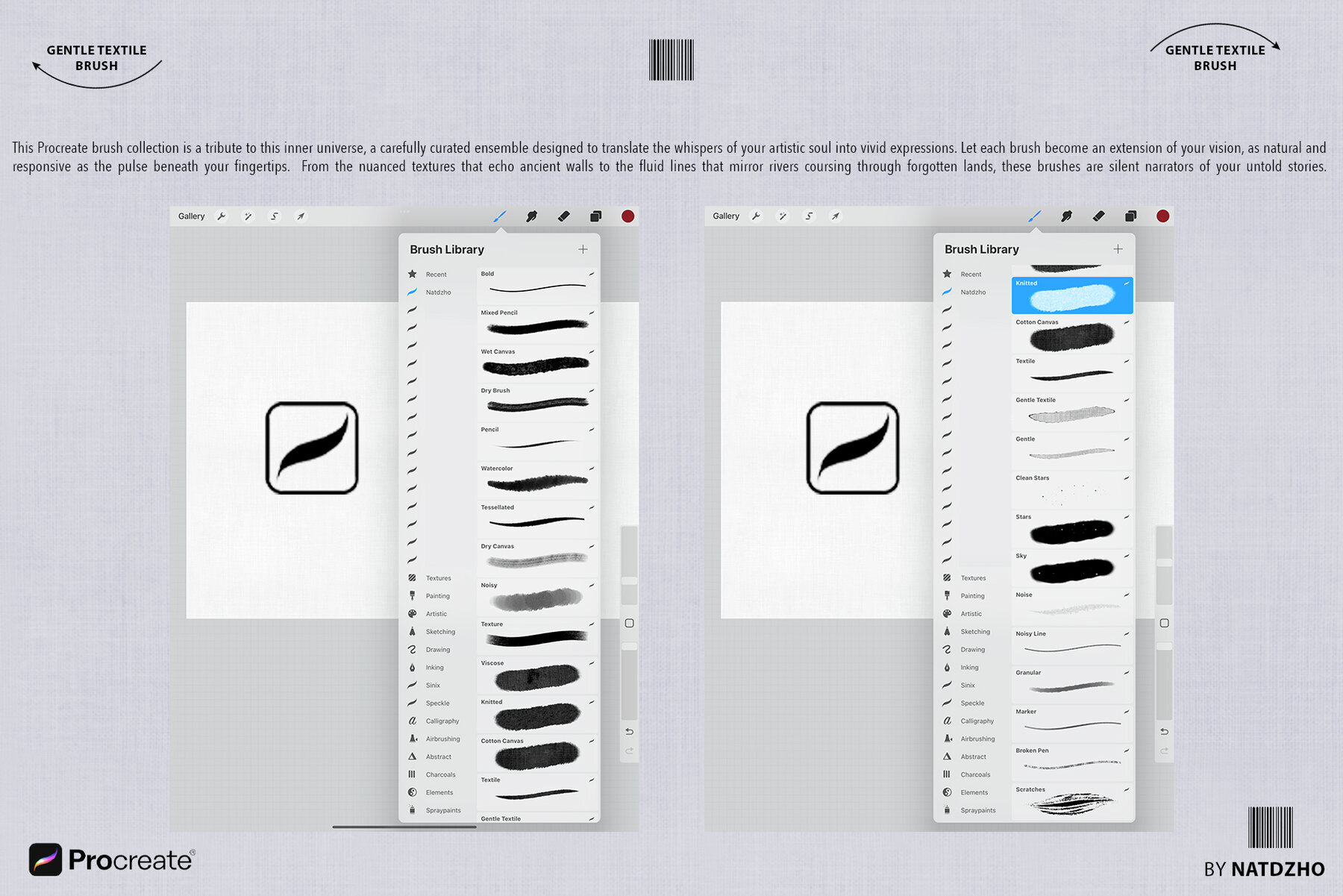 Mixed Media Procreate Brushes 3