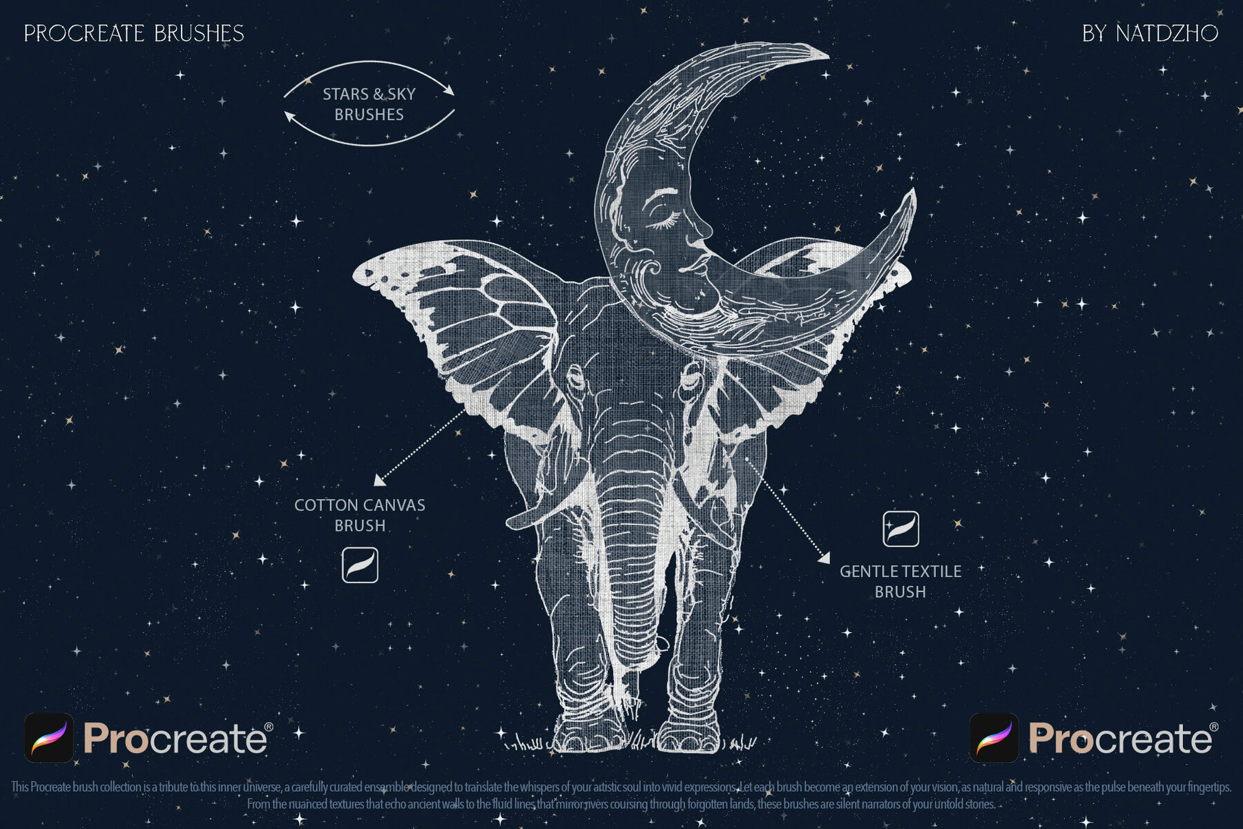 Mixed Media Procreate Brushes 4