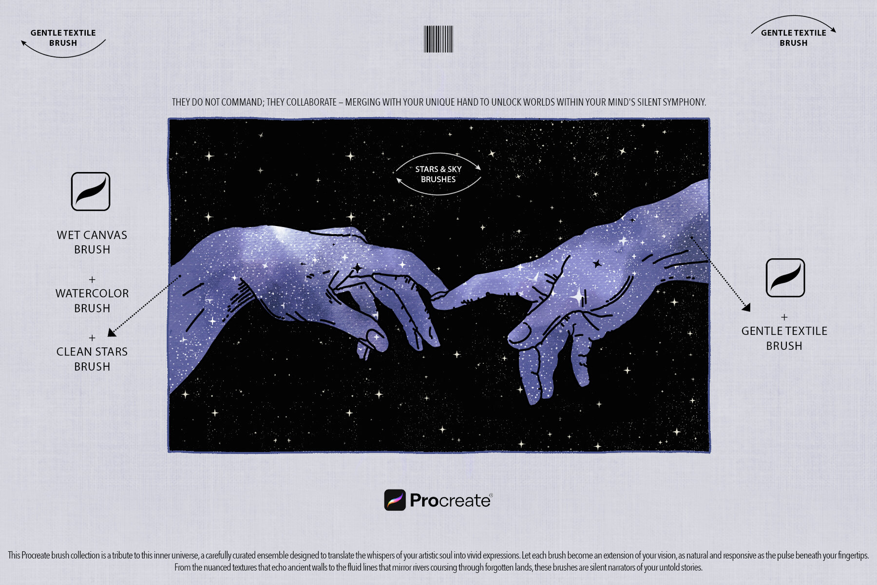 Mixed Media Procreate Brushes 6