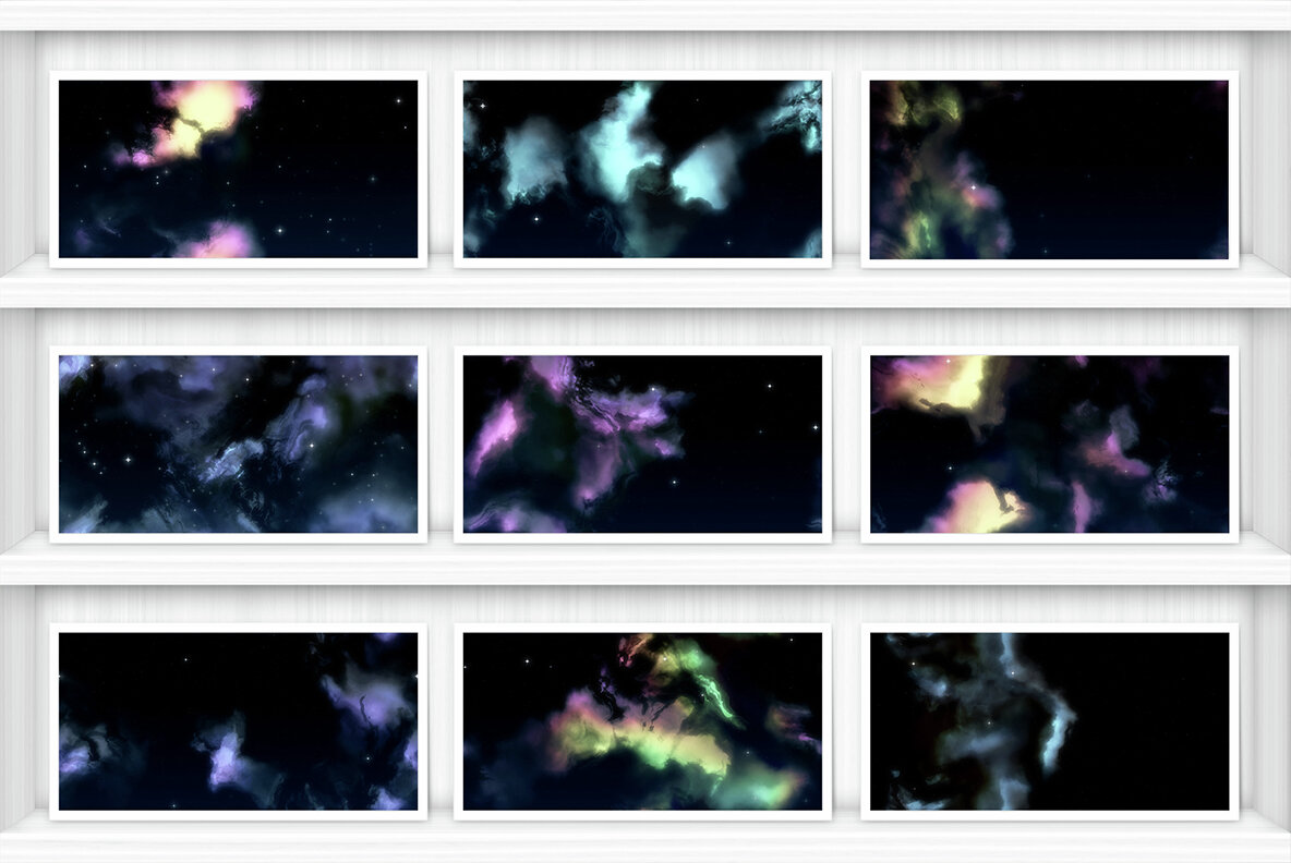 20 Space Galaxy Backgrounds Textures 8
