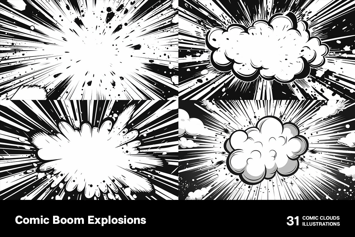 Comic boom explosions 5