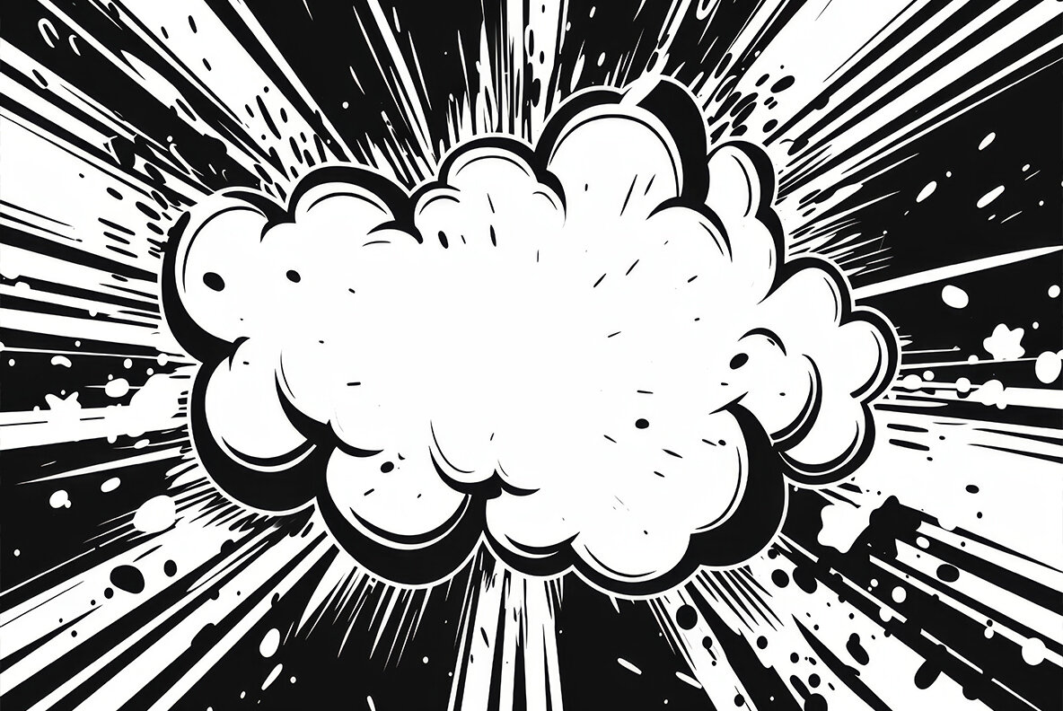 Comic boom explosions 7