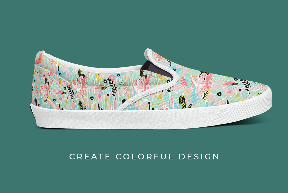 Abstract Floral Patterns Collection 3