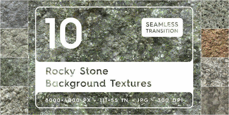 10 Rocky Stone Background Textures