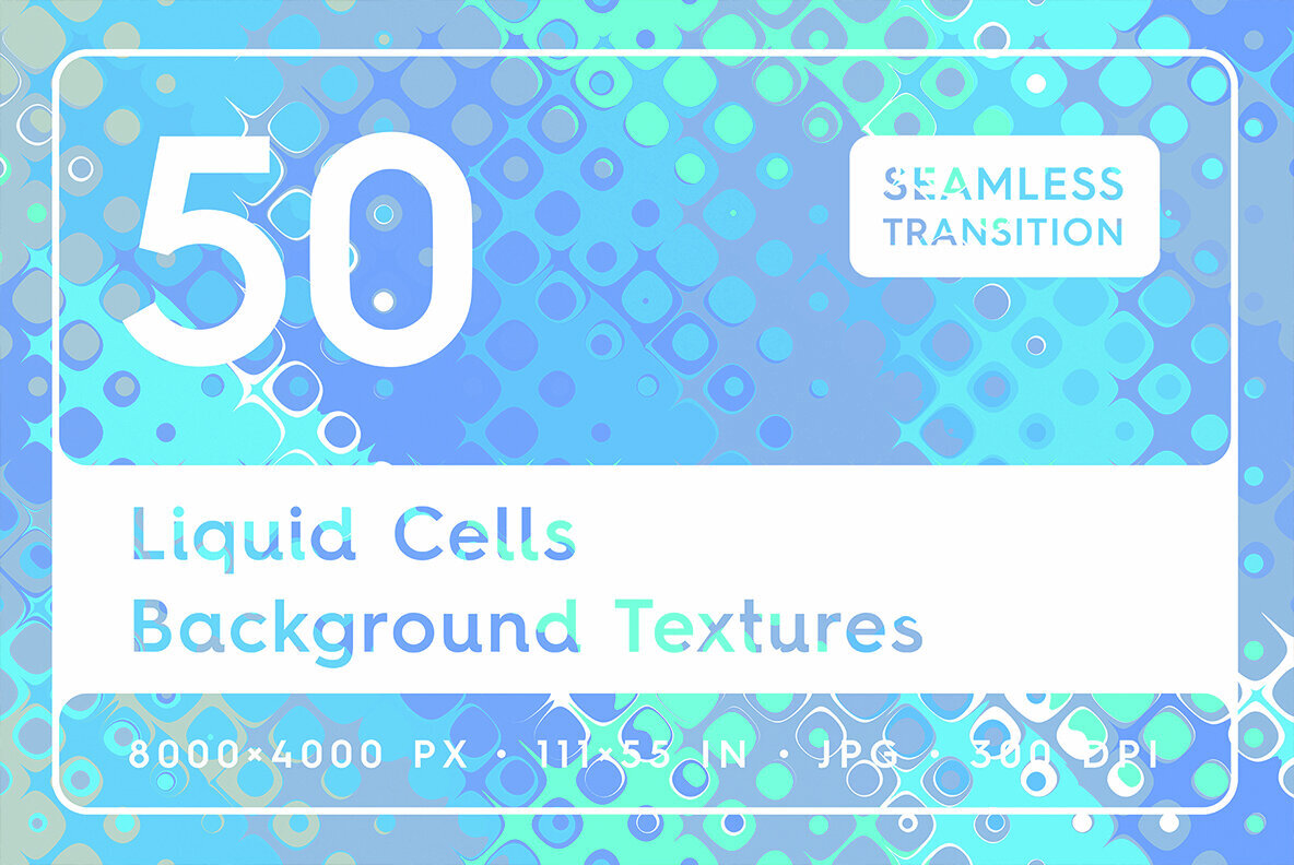 50 Liquid Cells Background Textures 1