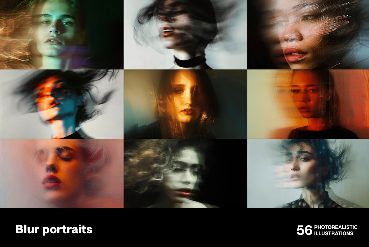 Blur portraits 6