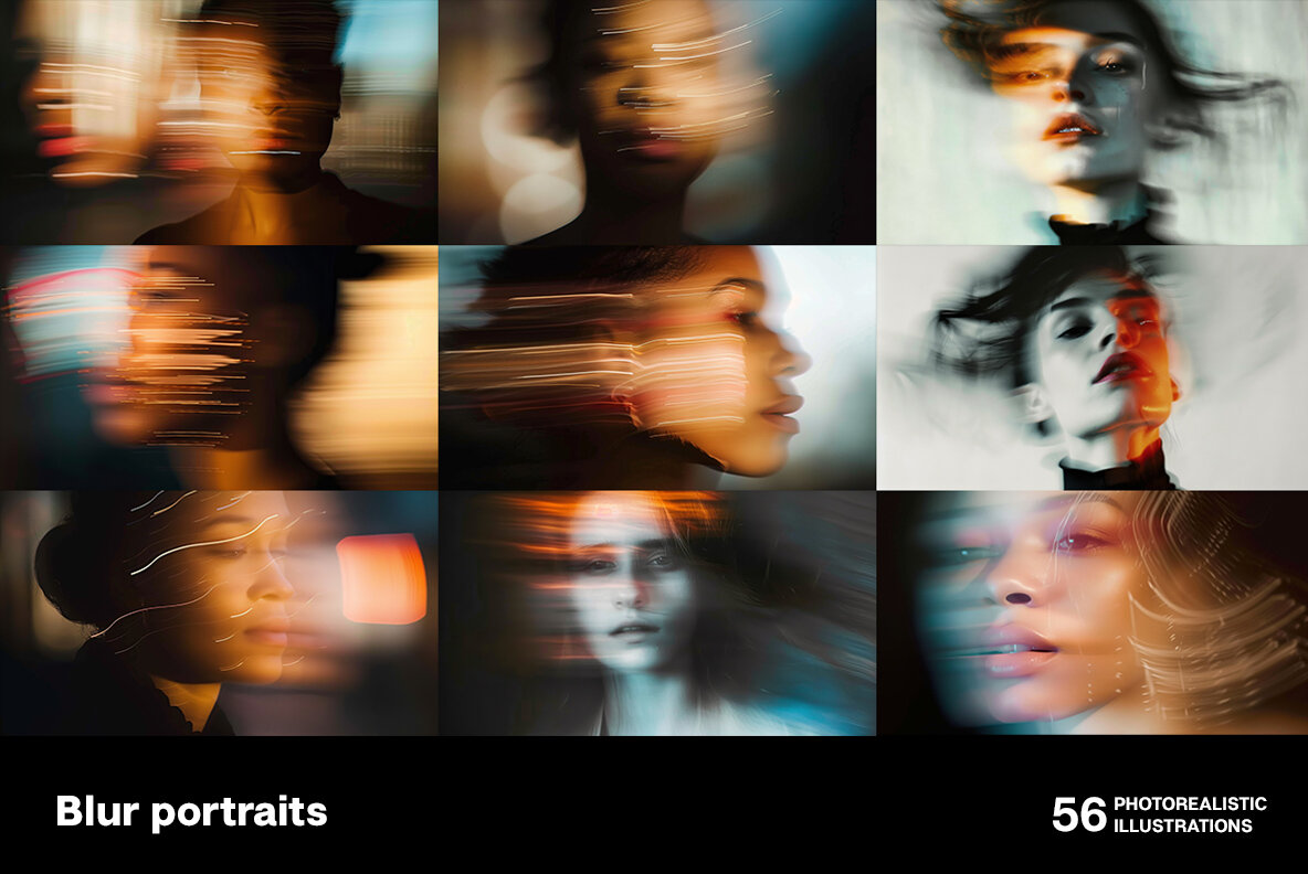 Blur portraits 7