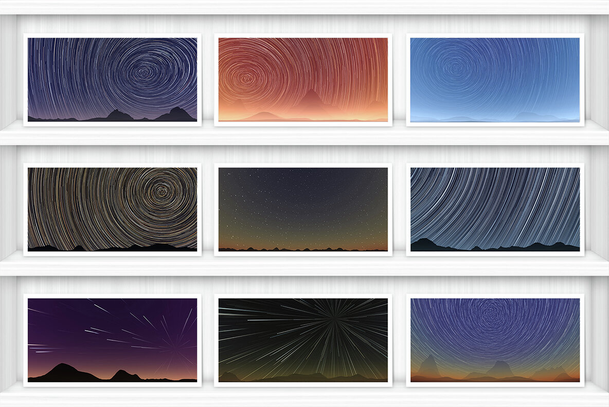 20 Stargazing Trail Backgrounds 8