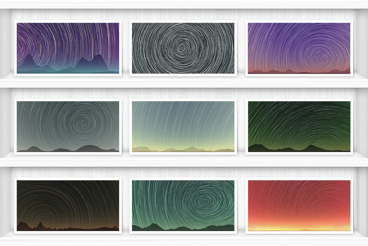 20 Stargazing Trail Backgrounds 9