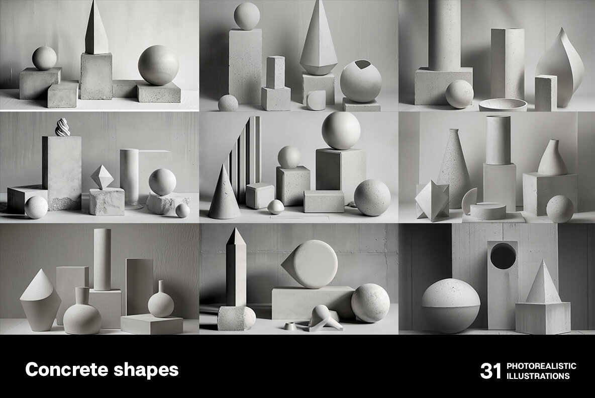 Concrete shapes 2