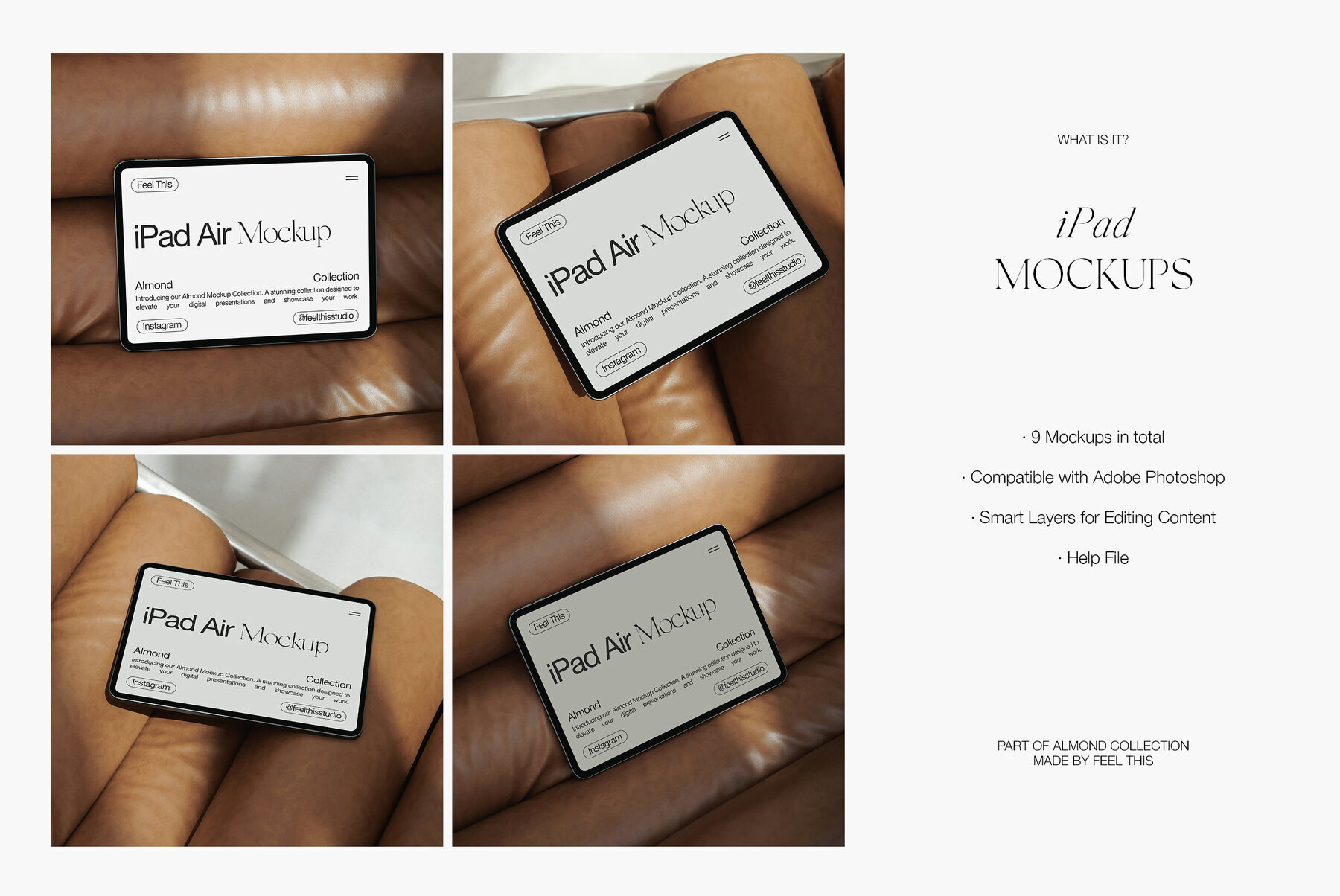 iPad Air Mockups 2