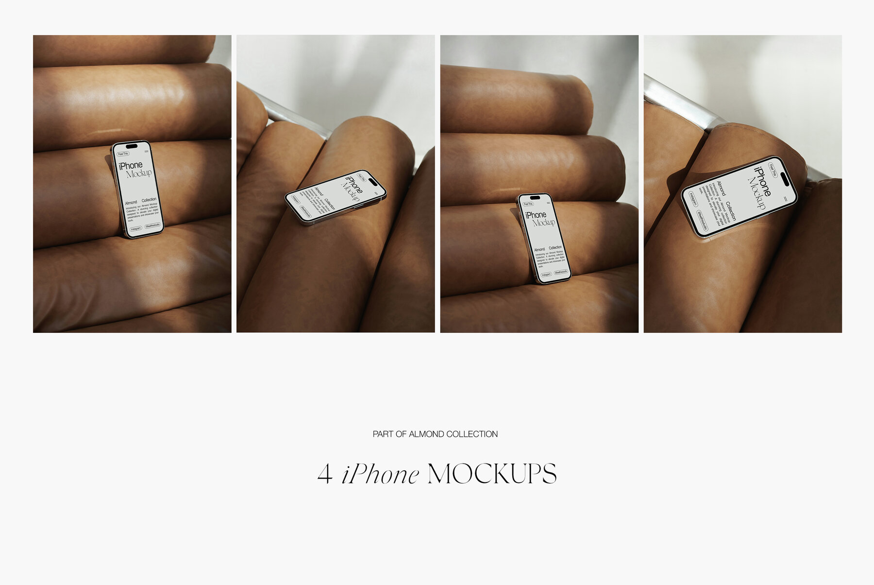 iPhone 14 Pro Silver Mockups 6