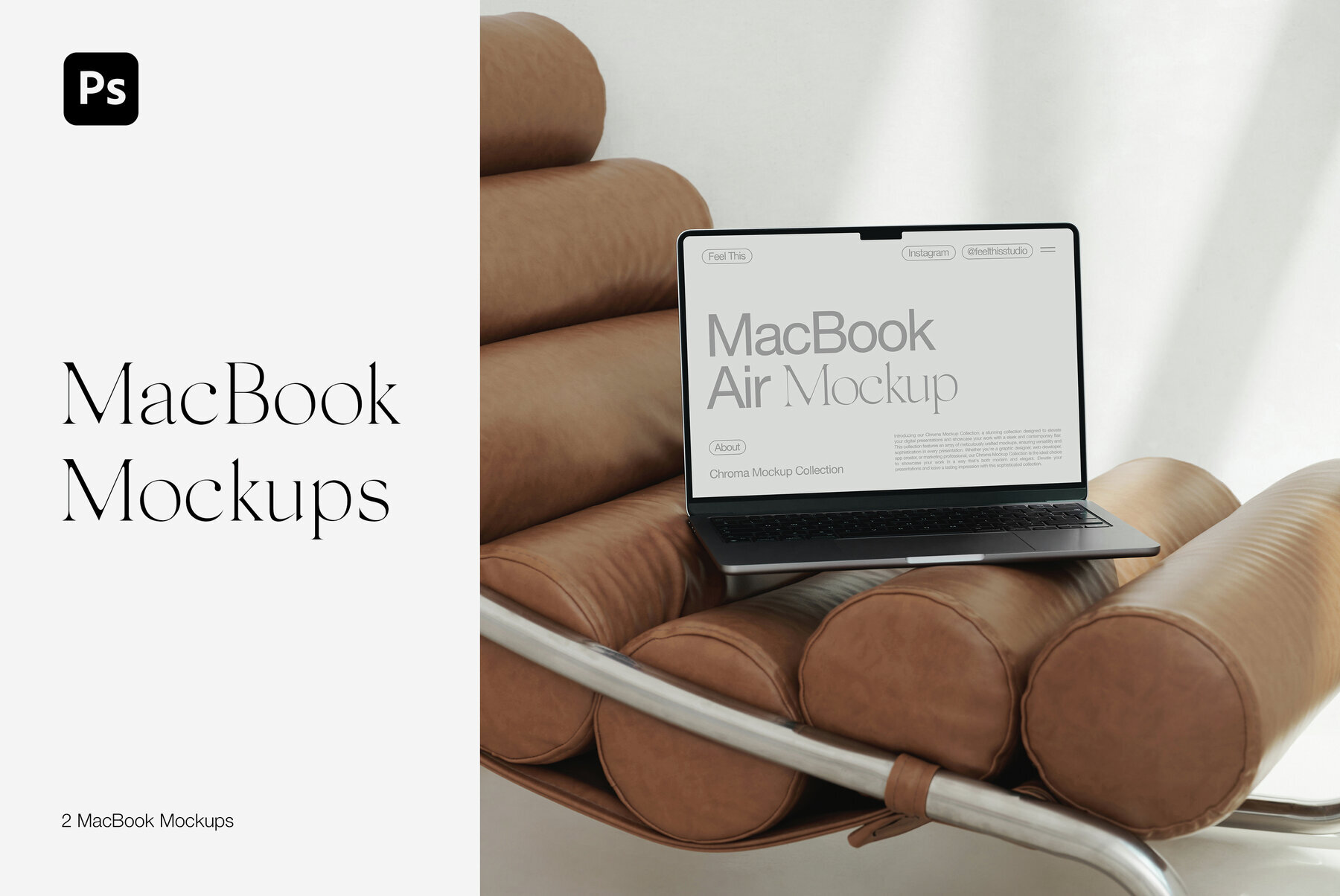 MacBook Air M2 Mockups 1