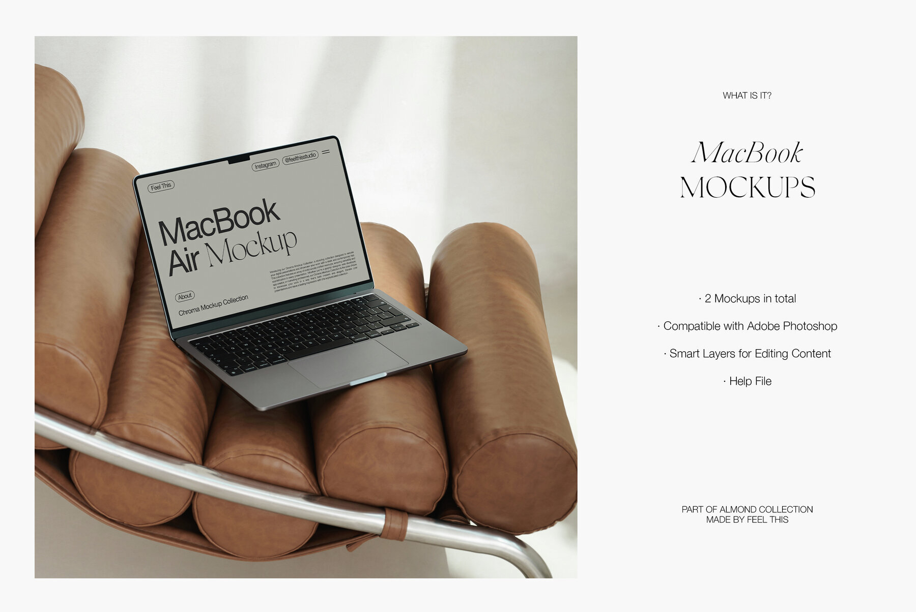 MacBook Air M2 Mockups 2