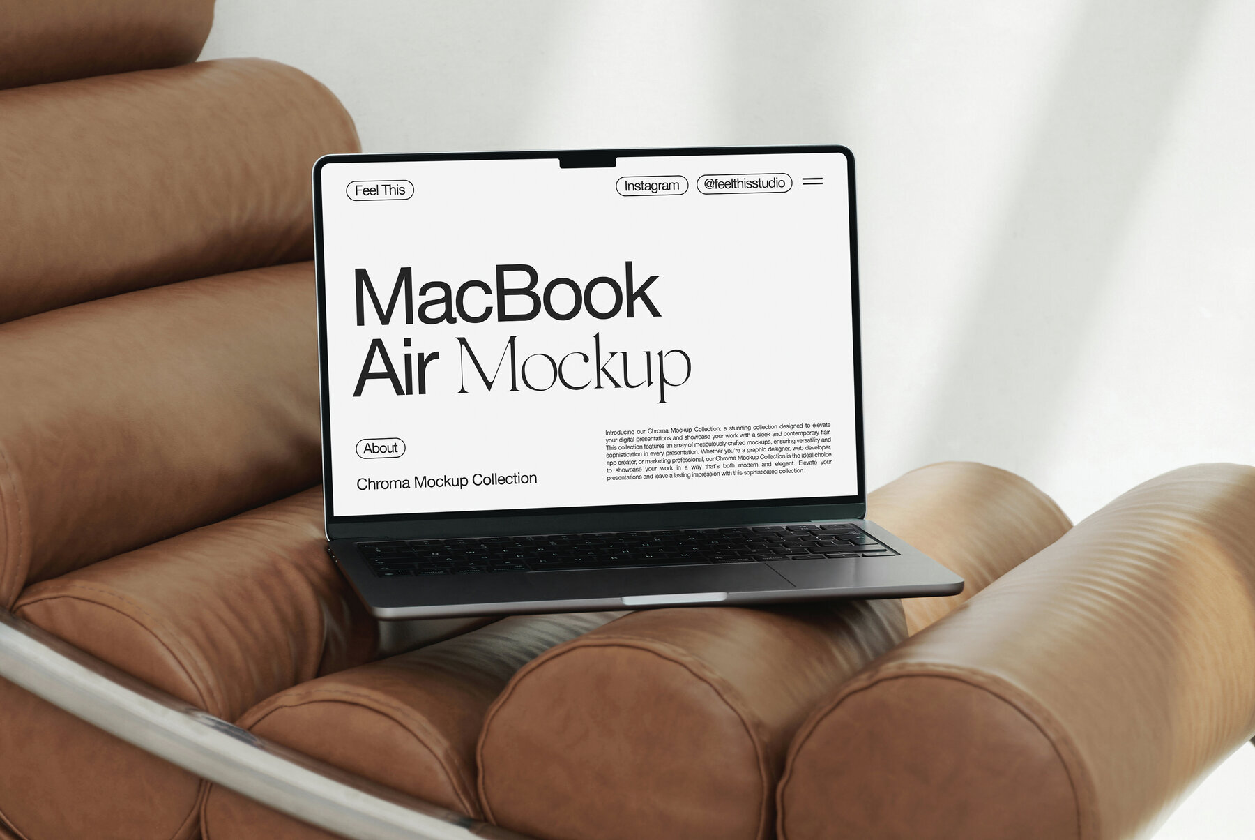 MacBook Air M2 Mockups 3