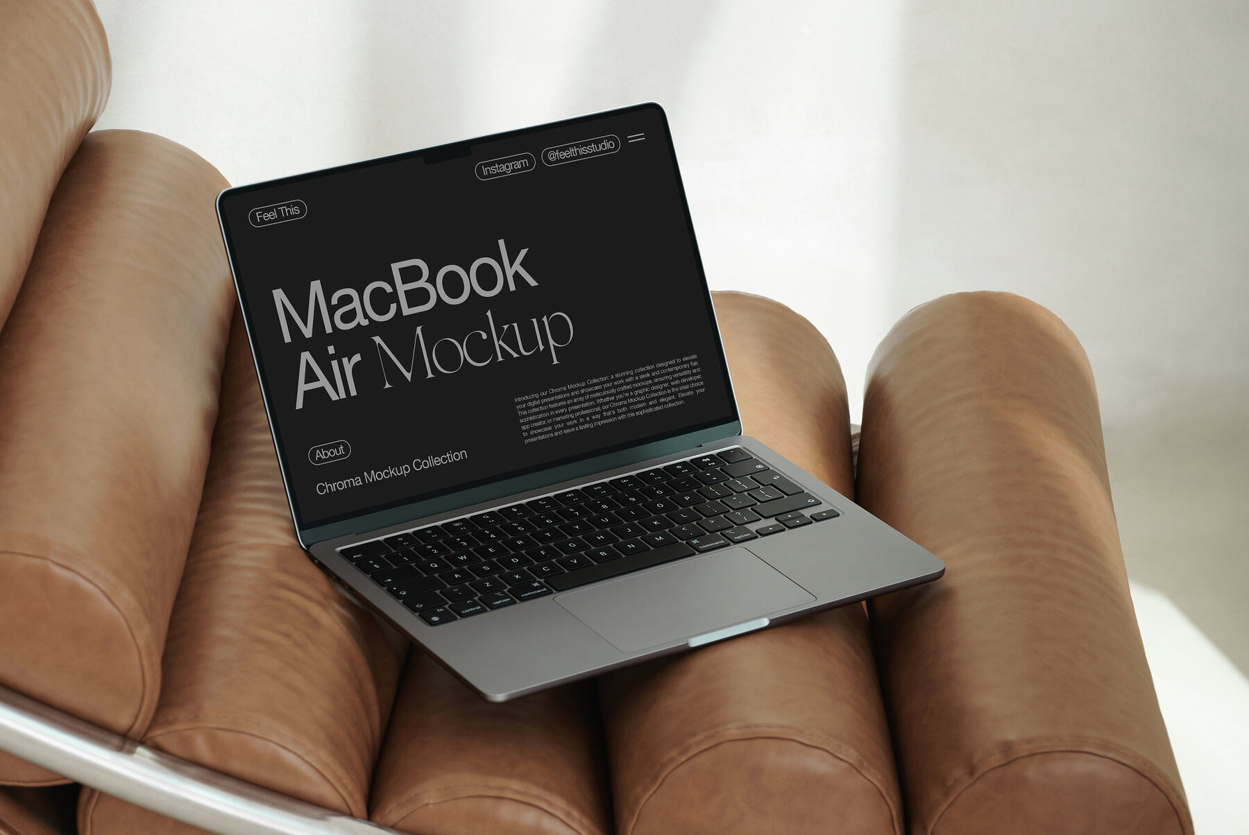 MacBook Air M2 Mockups 4