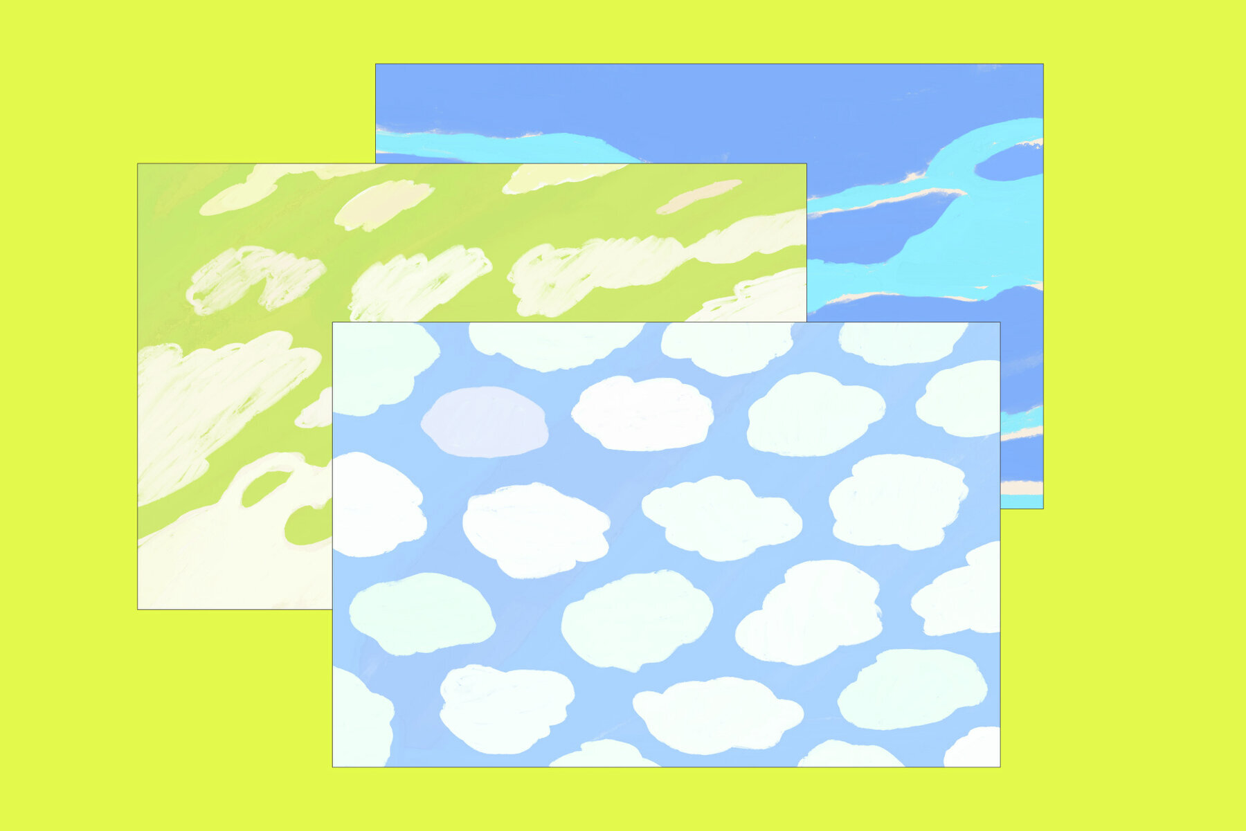 Painted Clouds   Art Collection 3