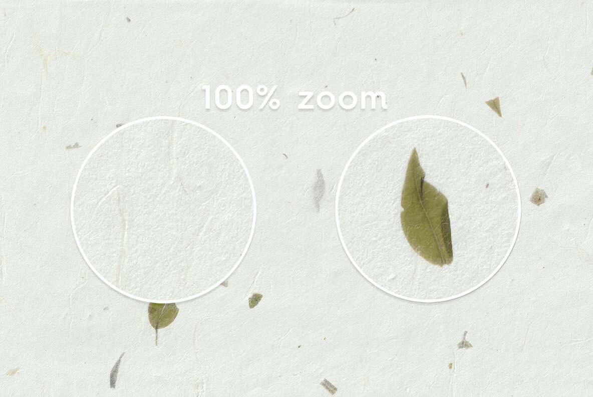 20 Green Leafs Paper Textures 2