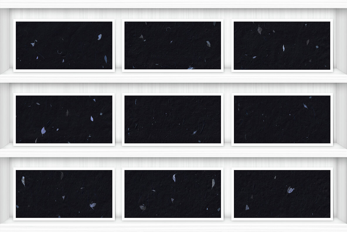 20 Blue Petals Black Paper Textures 8