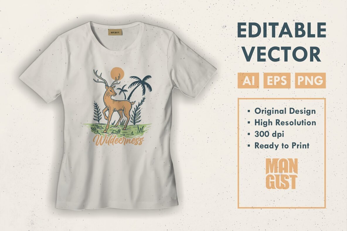 Wildeerness Wild Deer 3