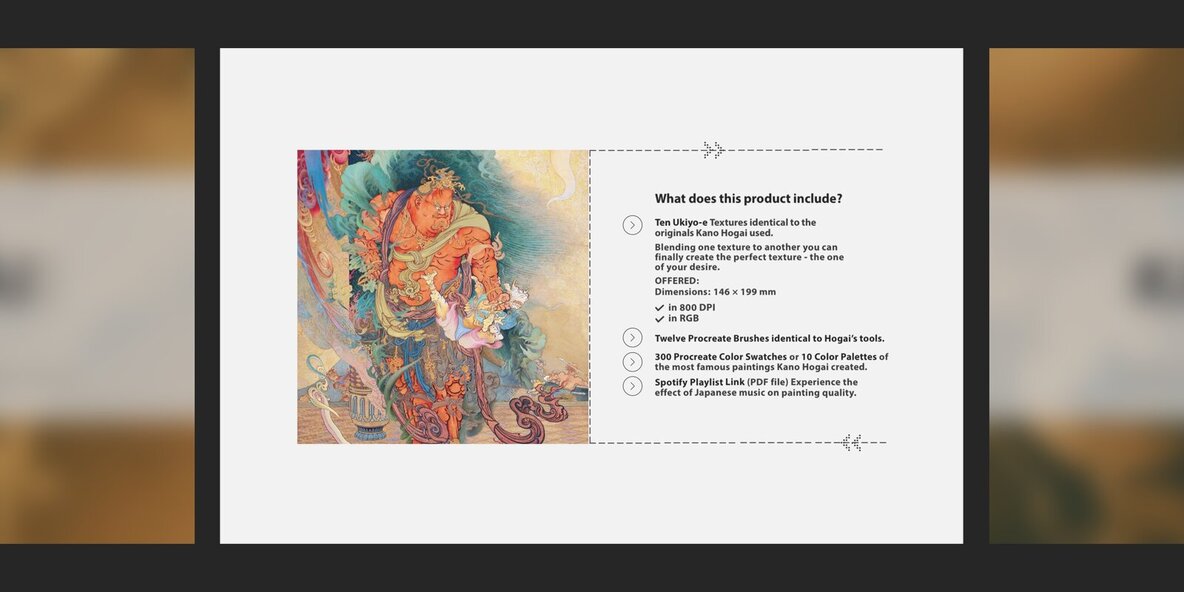 Kano Hogai Procreate Kit 4