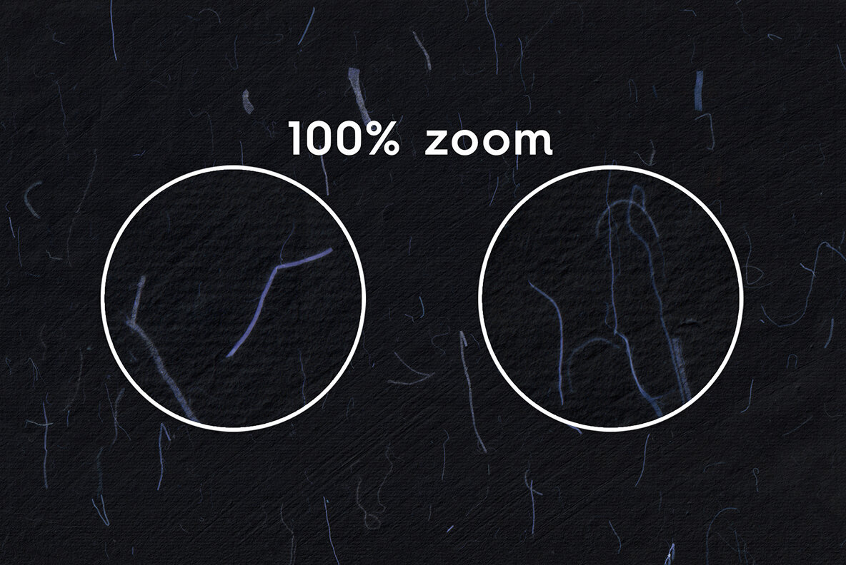 10 Blue Fibers Black Paper Textures 2