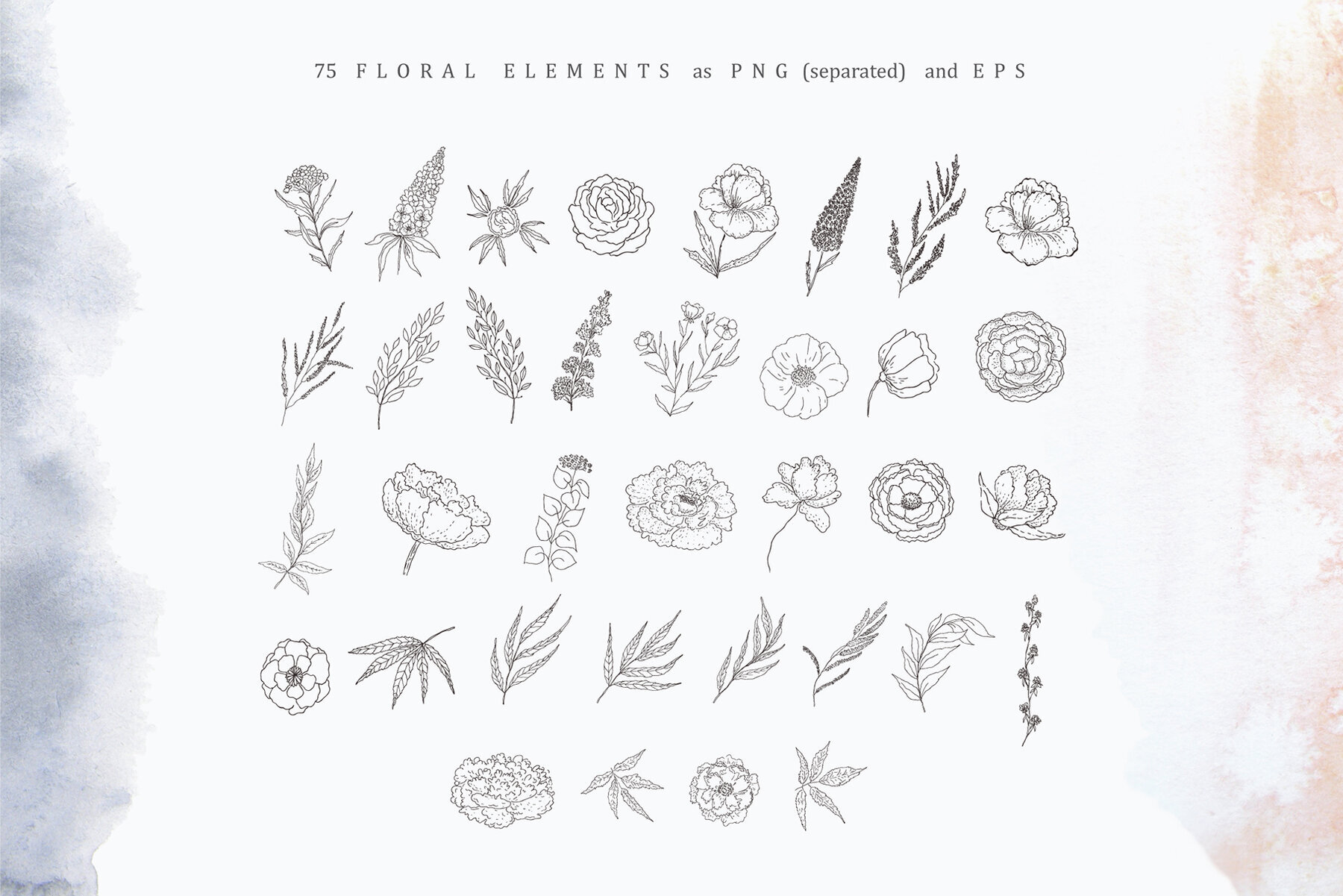 Blush   Navy Blooming Alphabet 3