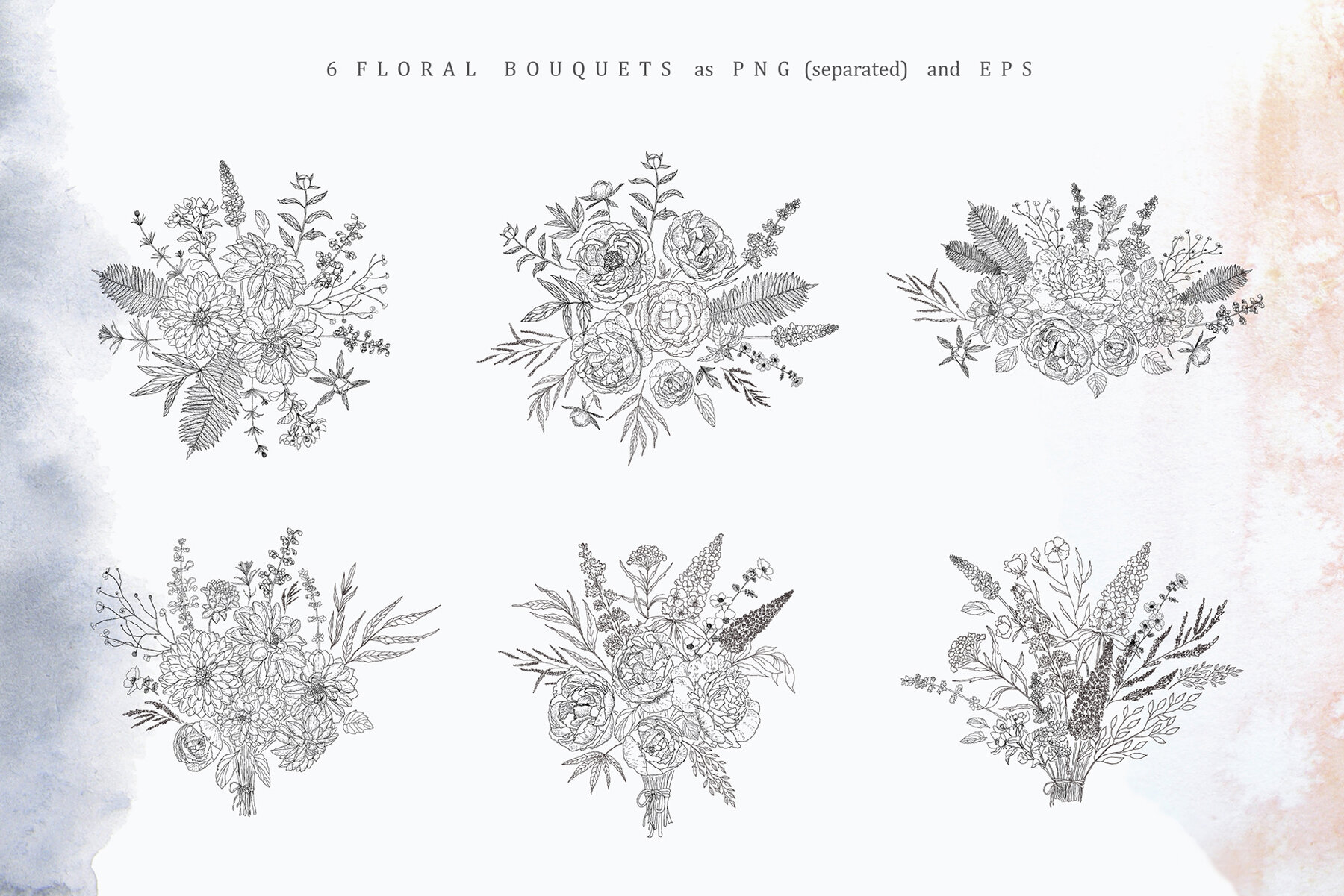 Blush   Navy Blooming Alphabet 6