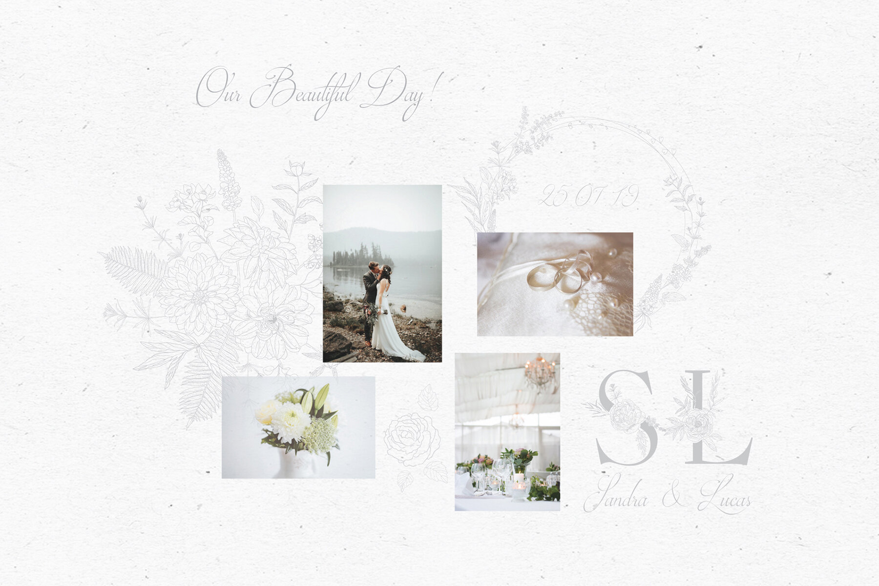 Blush   Navy Blooming Alphabet 18