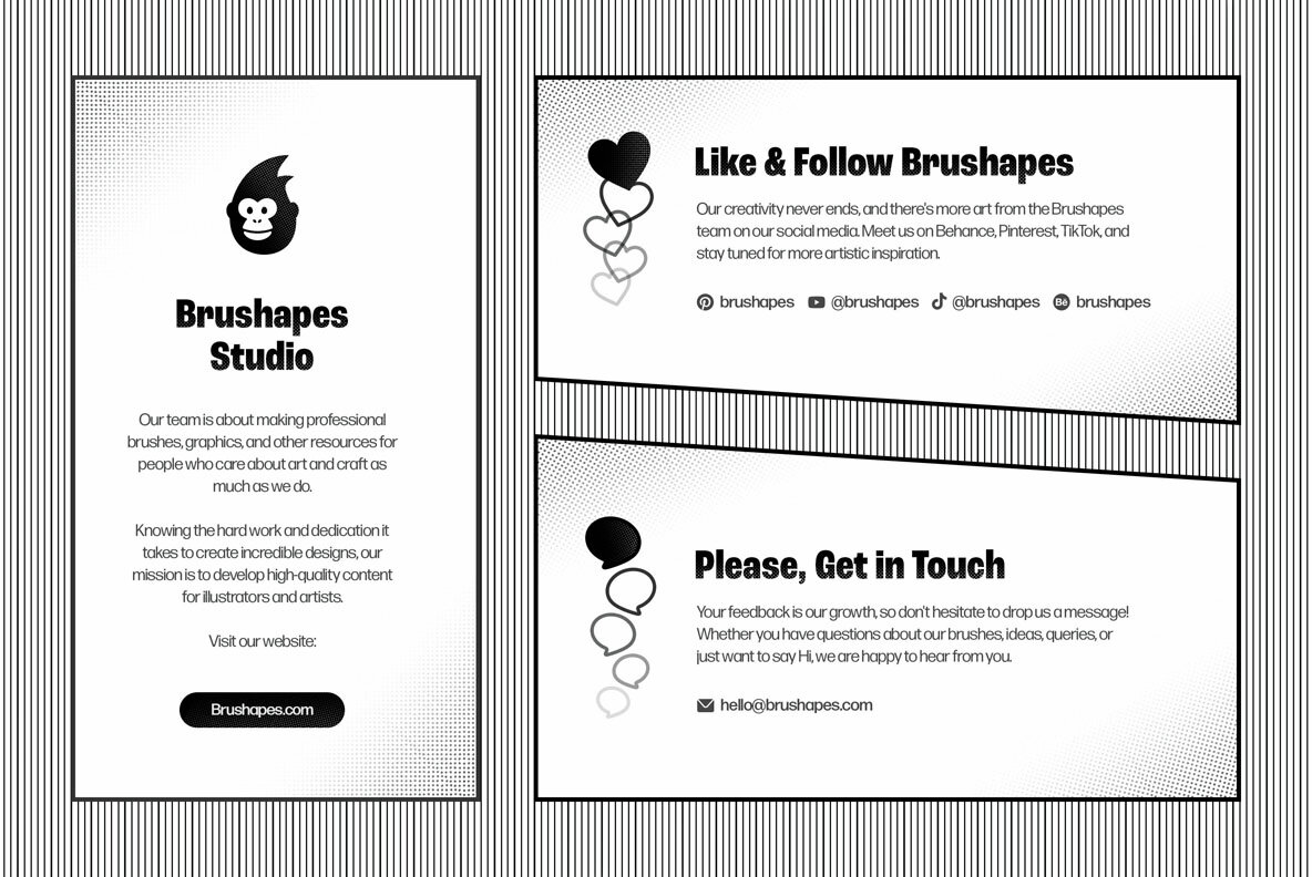 Manga Screentone Brushes for Affinity 9