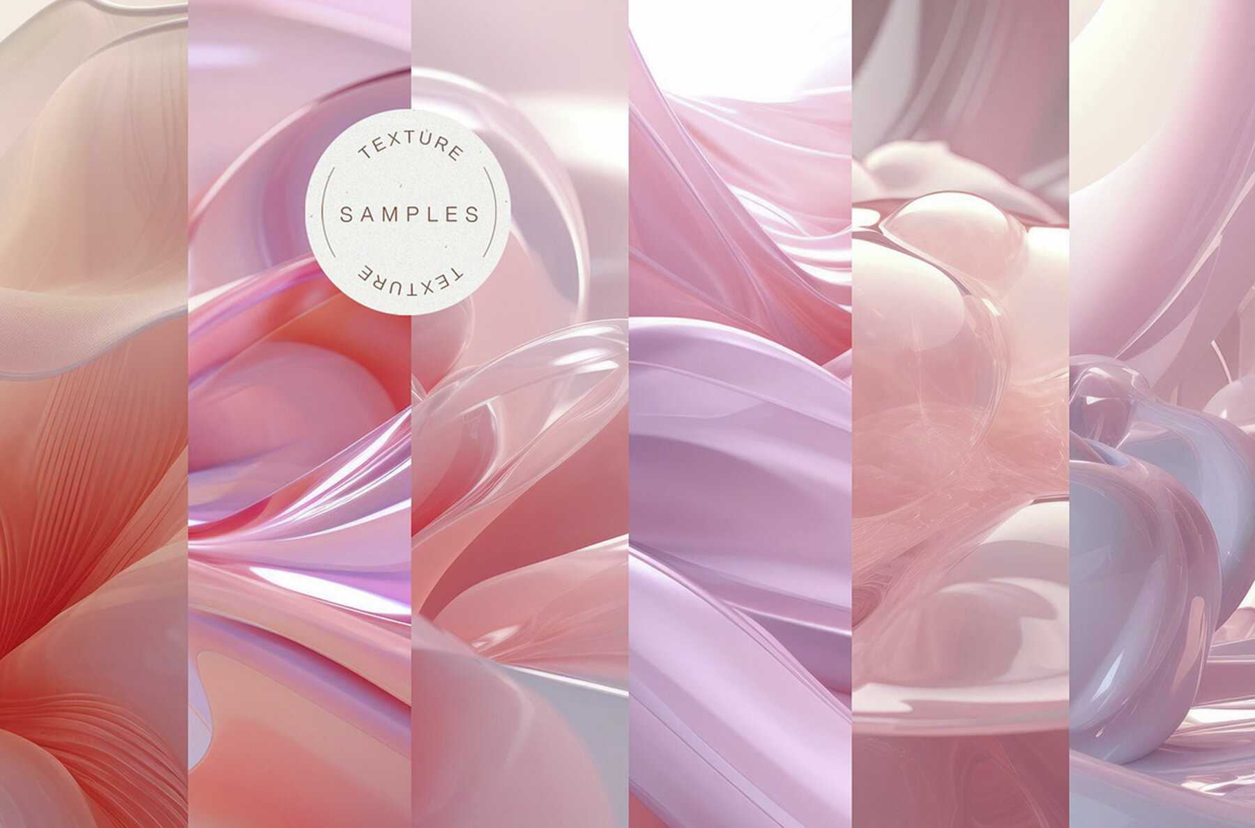 Liquid Glass 3D Backgrounds 6