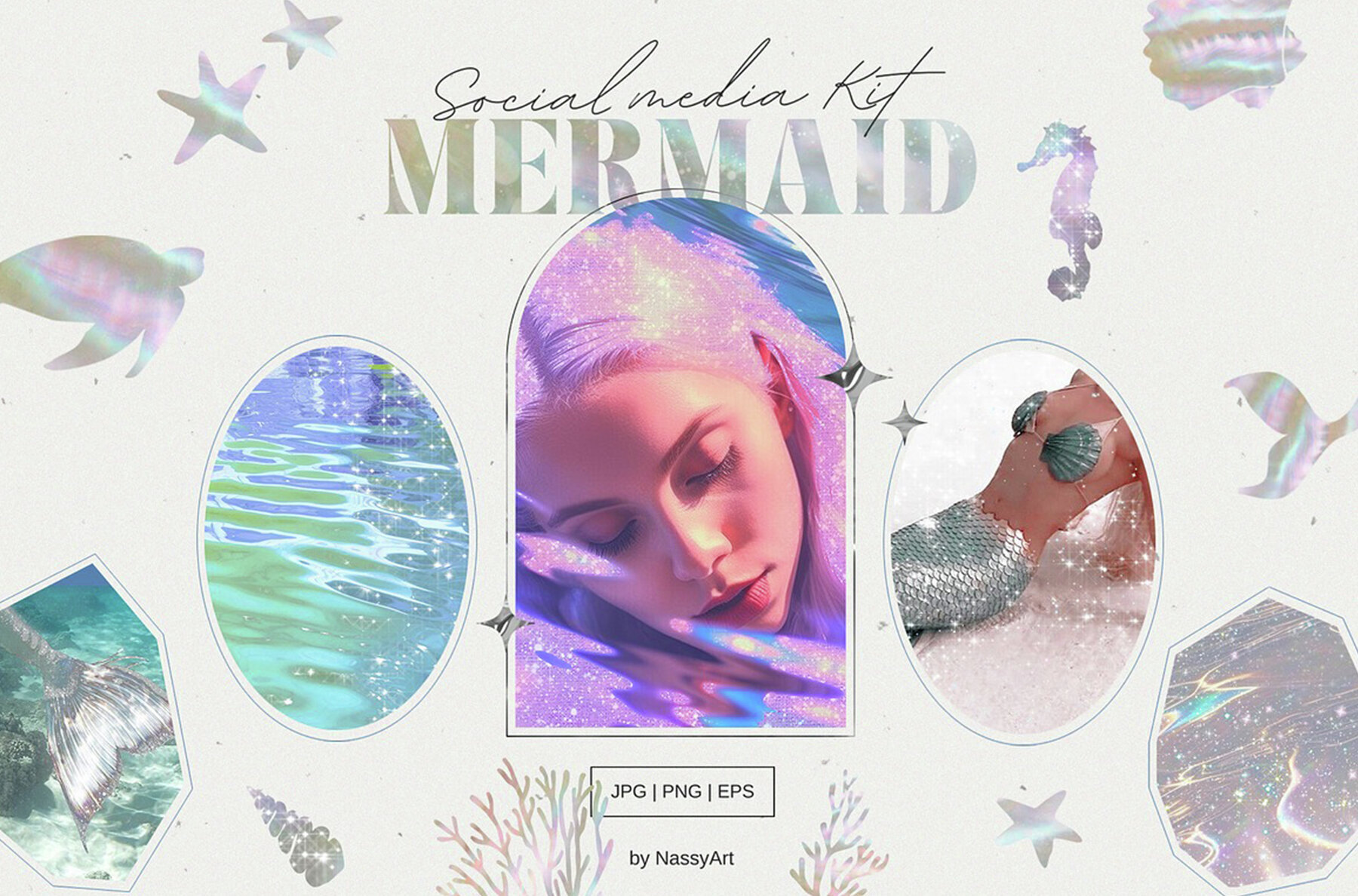 Mermaid Fairytale Sparkle Kit 1