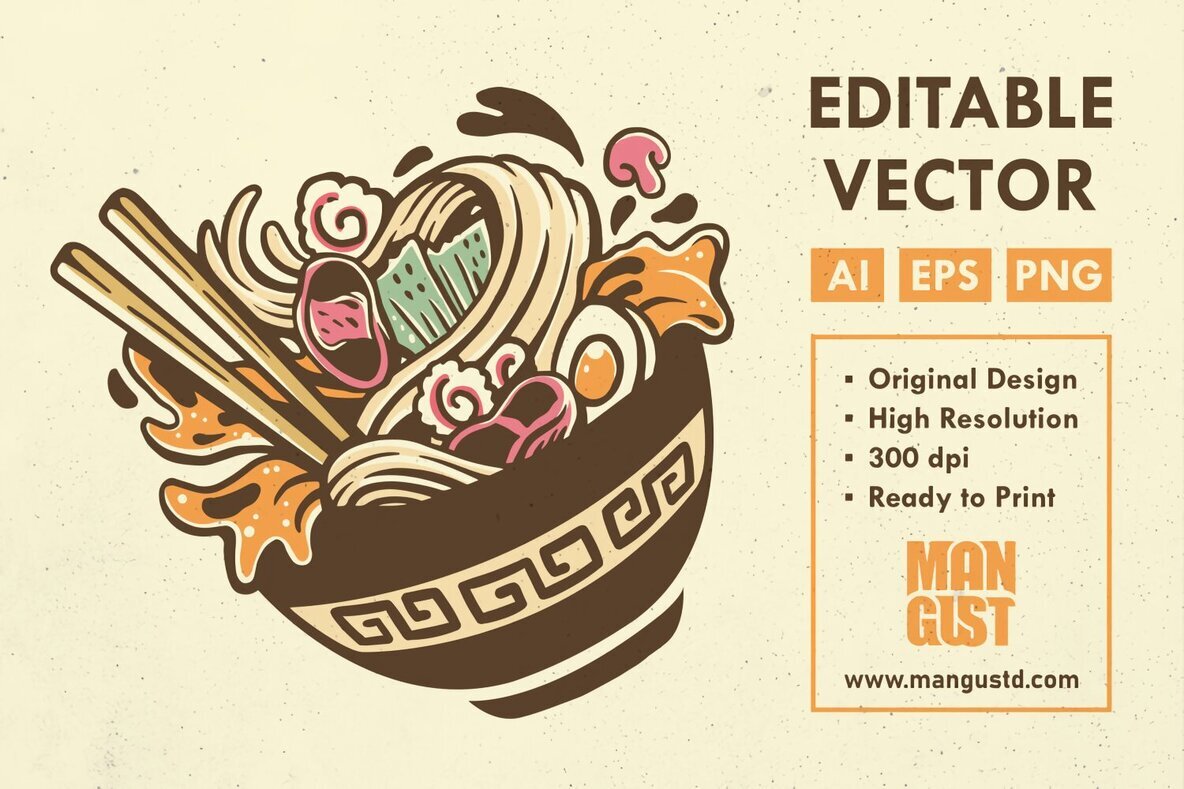 Japanese Ramen Noodle 1