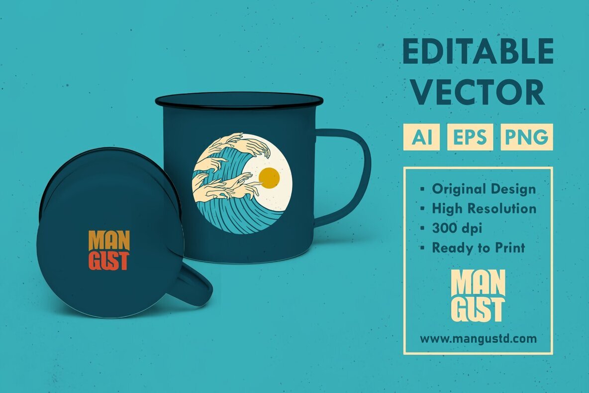 The Great Wave off Hand 2