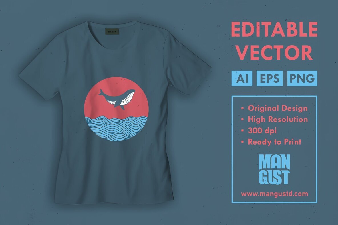 Whale Jumping in The Ocean 3