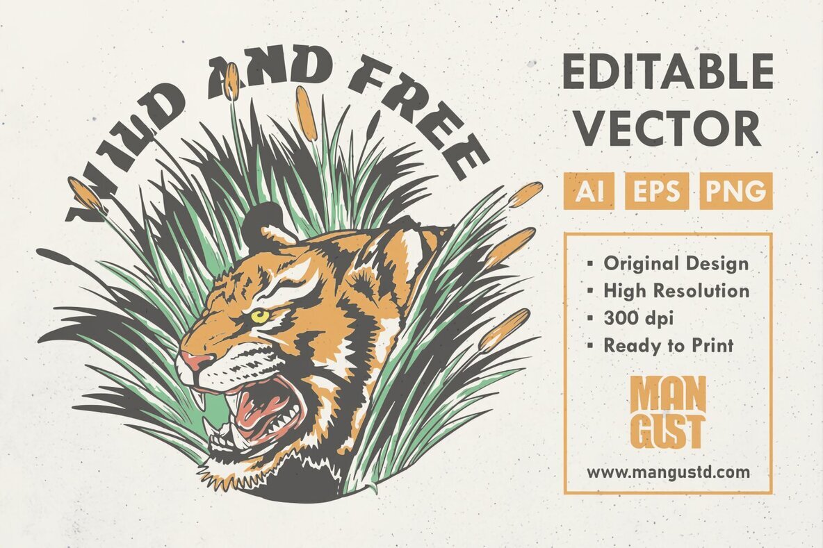 Wild and Free Tiger 1