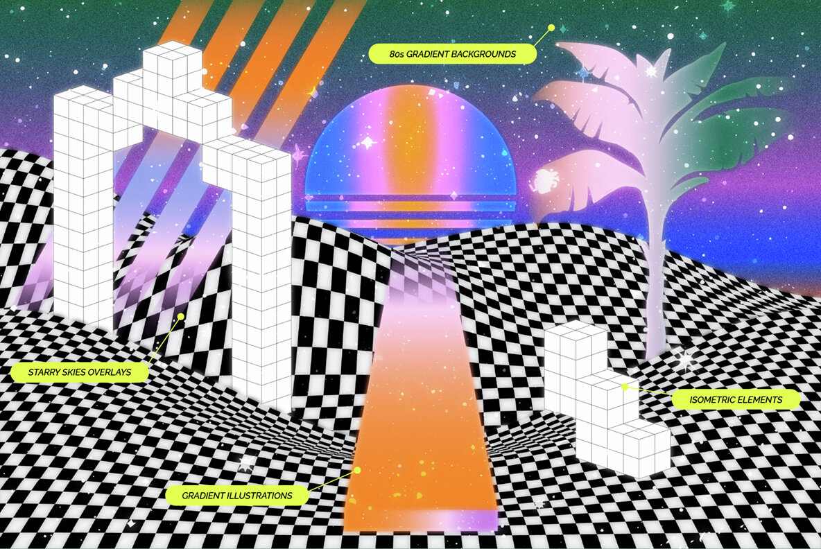 Meta Horizons Vector Elements 6