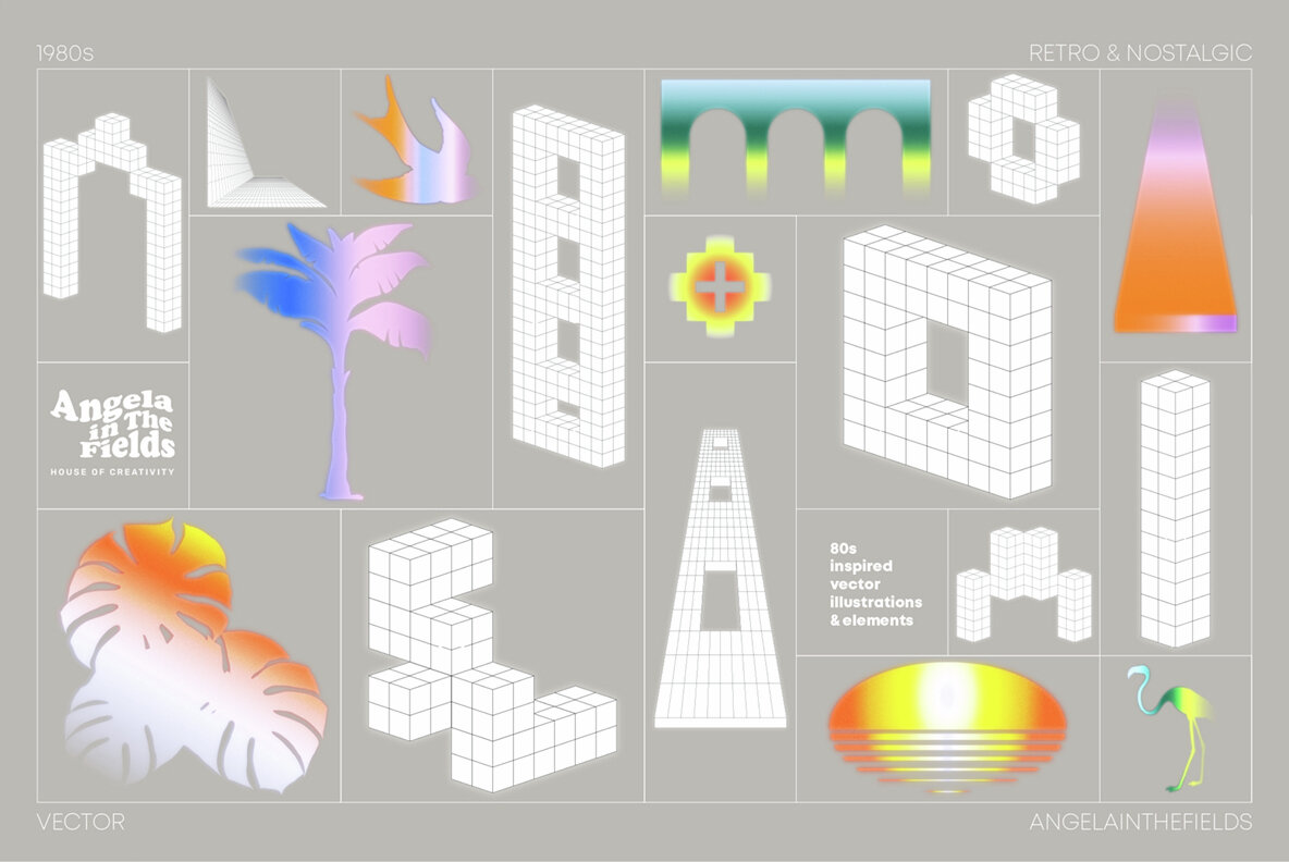 Meta Horizons Vector Elements 7