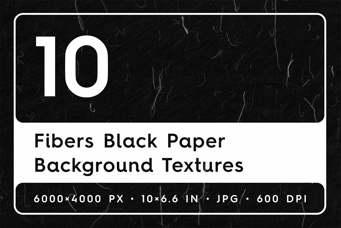 10 Fibers Black Paper Texture Backgrounds 1