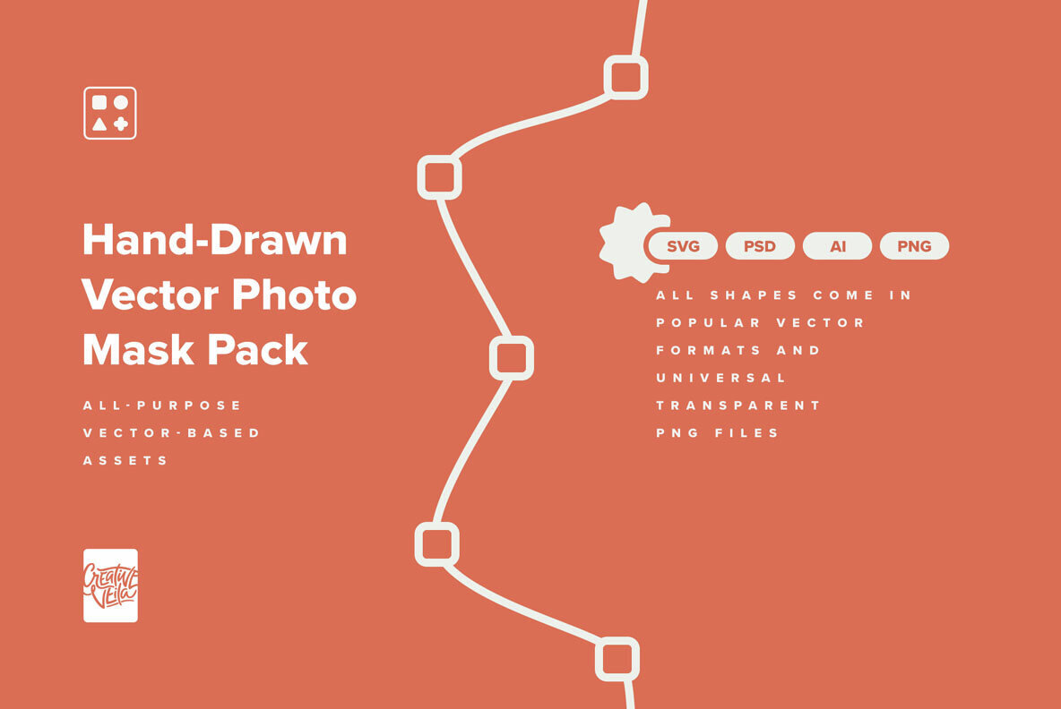 Hand Drawn Vector Shapes Pack 2