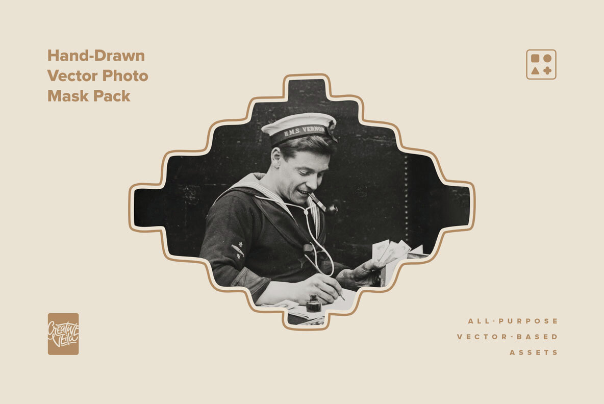 Hand Drawn Vector Shapes Pack 5