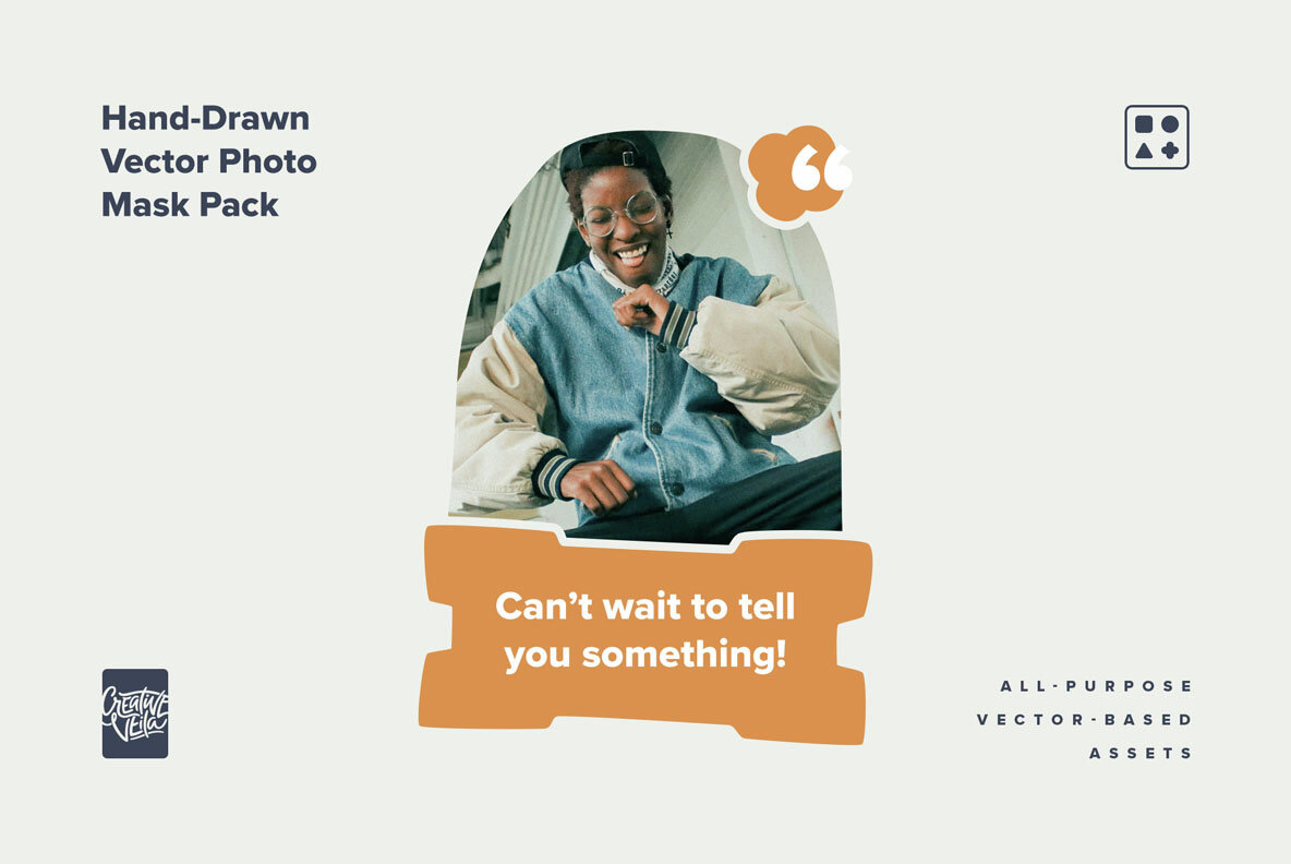 Hand Drawn Vector Shapes Pack 7