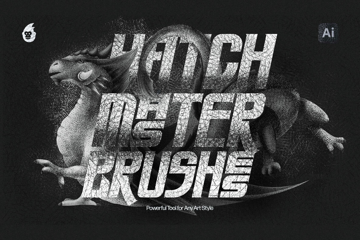 Hatch Master Brushes for Illustrator 4