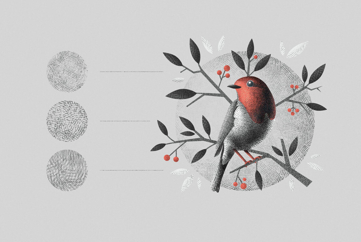 Hatch Master Brushes for Illustrator 7