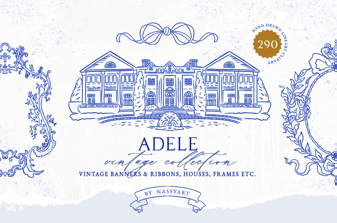 Adele Vintage Frame Collection 1