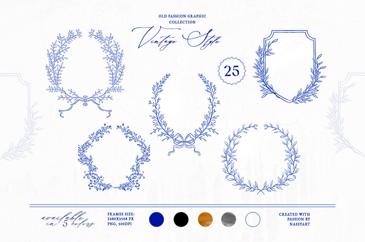 Adele Vintage Frame Collection 9