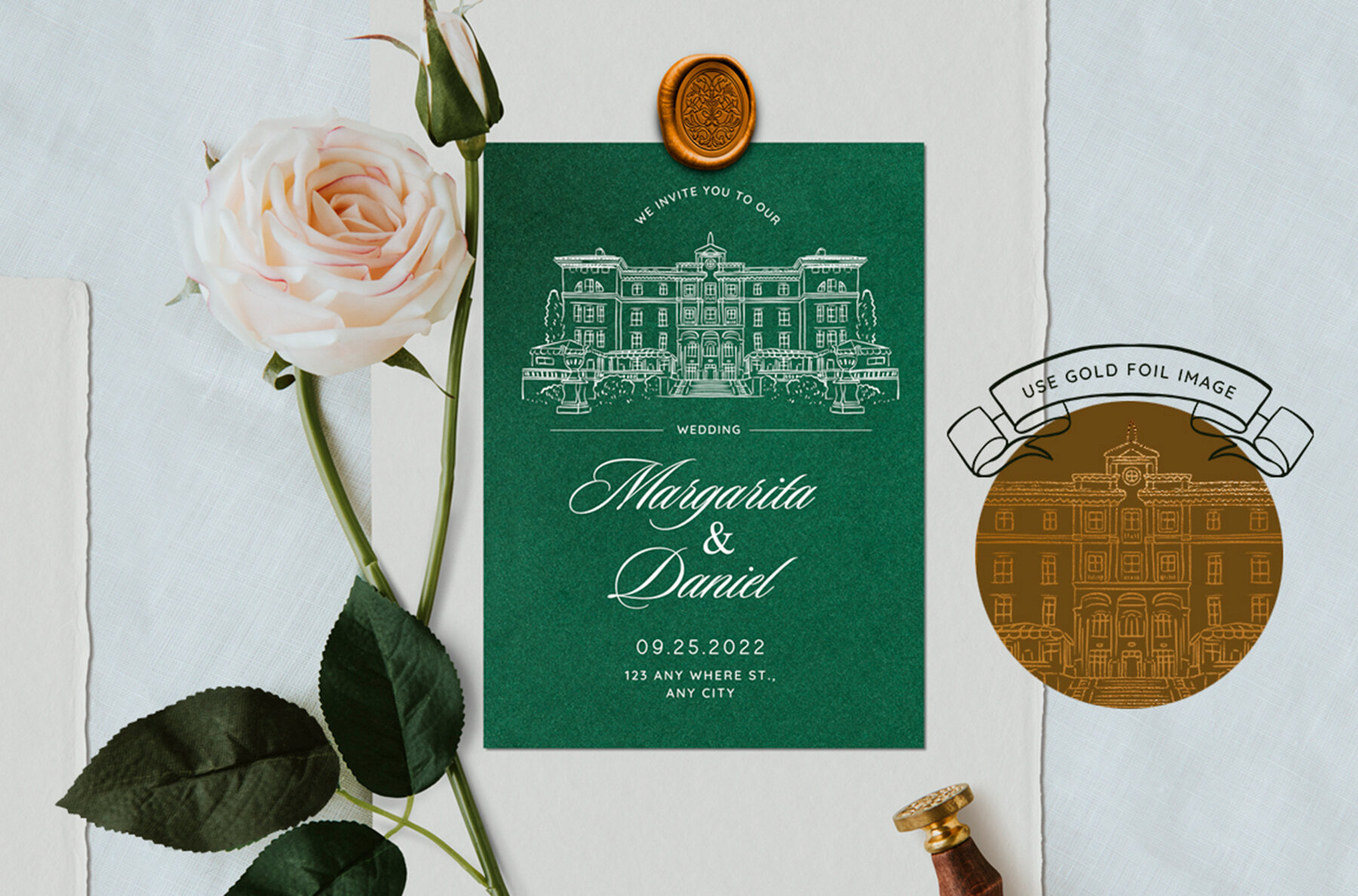 Barbara Vintage Line Art Set 4